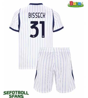Inter Milan Yann Bisseck #31 Bortaställ Barn 2026-27 Kortärmad (+ Korta byxor)